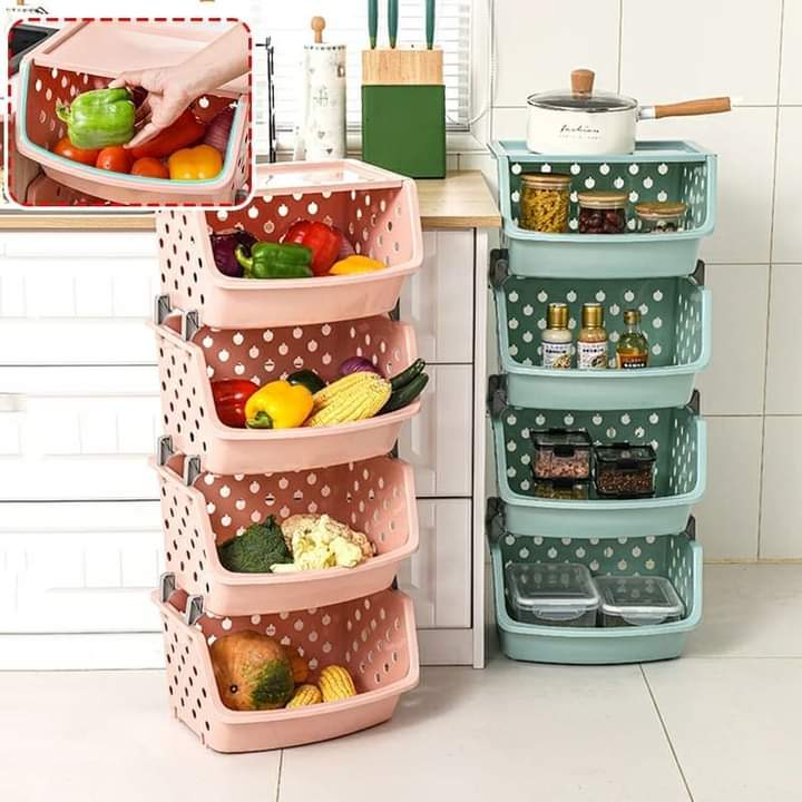 4 layer vegetable rack