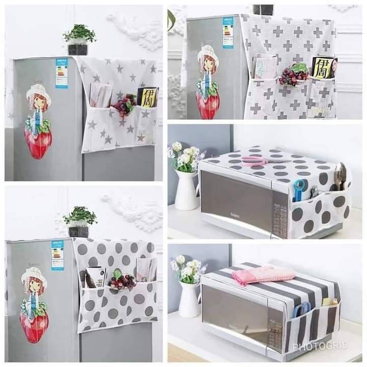 Over the fridge/ microwave fabric cover