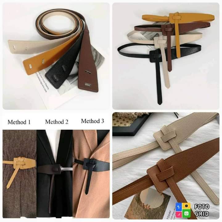 Modern classy sash belts