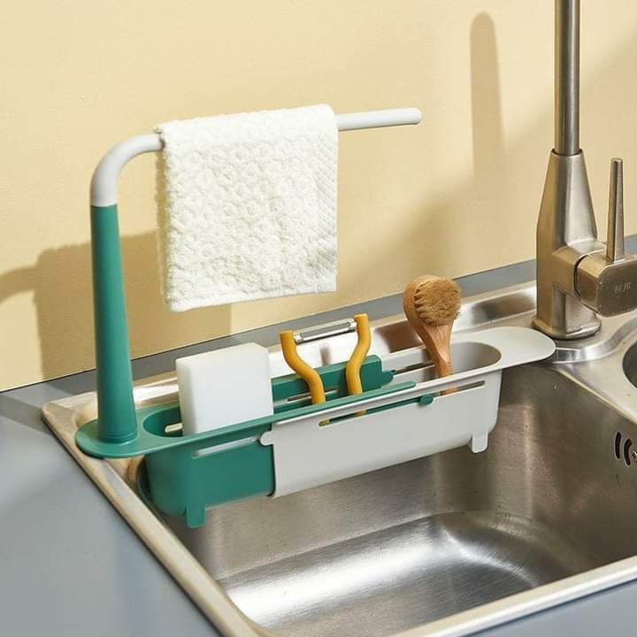 Expandable sink organizer