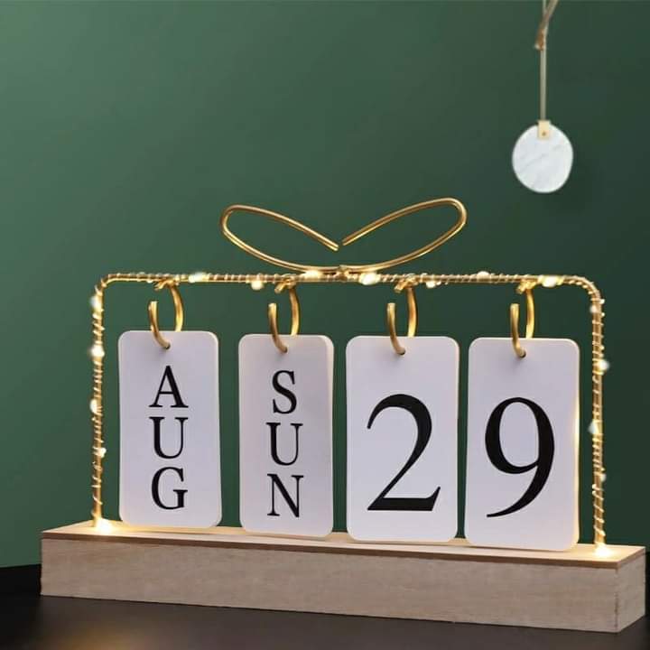 Decorative led Calendar