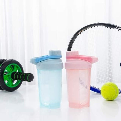 500ml Gym sports protein shaker bottles