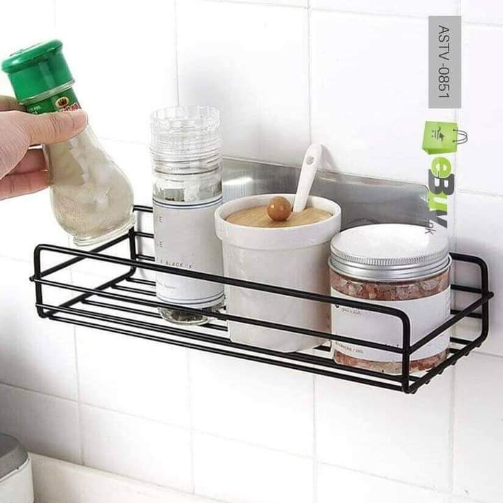 Straight bathroom organizer