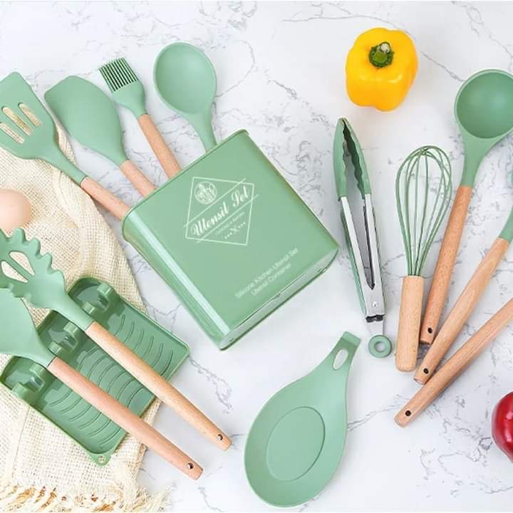 Silicone spoon set