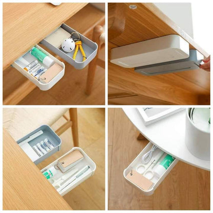 Hidden drawer storage box