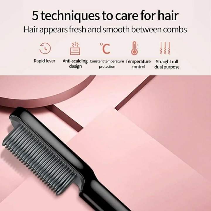 Hair comb Straightener