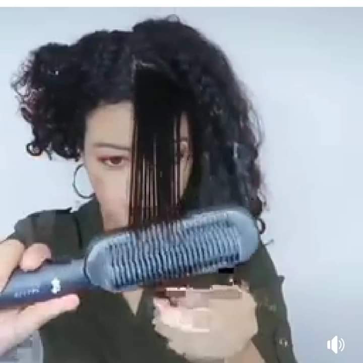 Hair comb Straightener