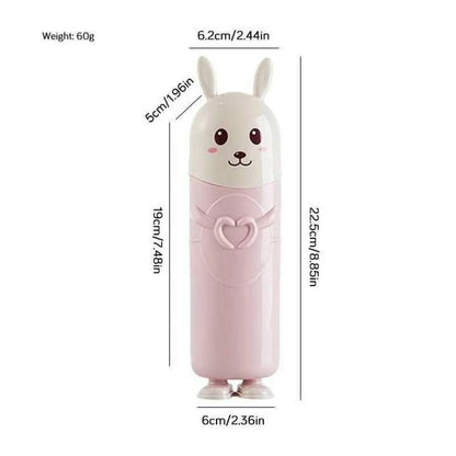 Cute rabbit toothbrush/ paste holders