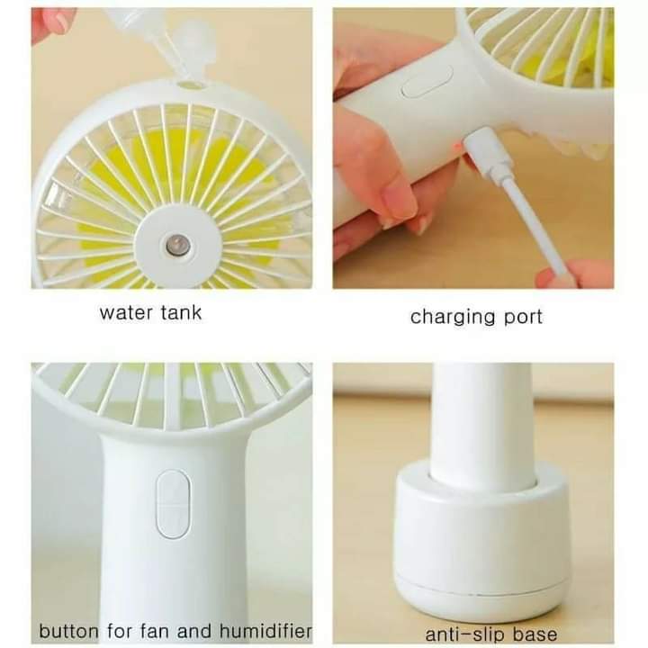 Handheld desktop mini fan