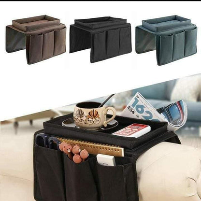 Sofa armrest organizer