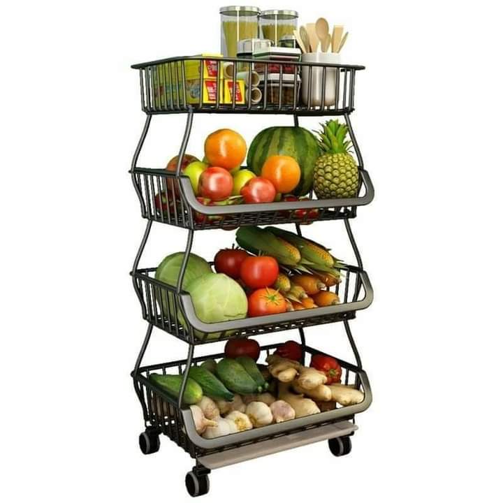 New 4 layer kitchen storage rack