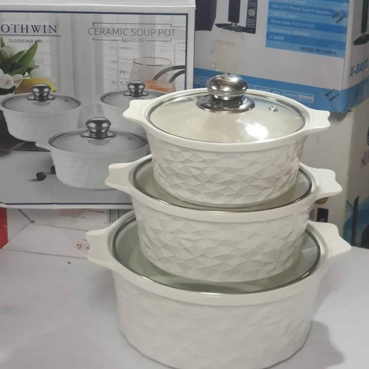 3pcs set serving dishes