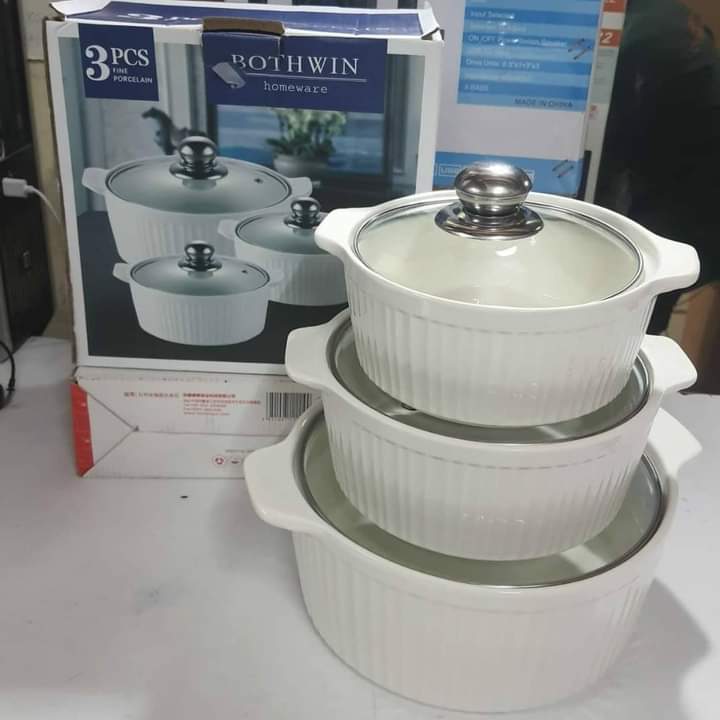 3pcs set serving dishes