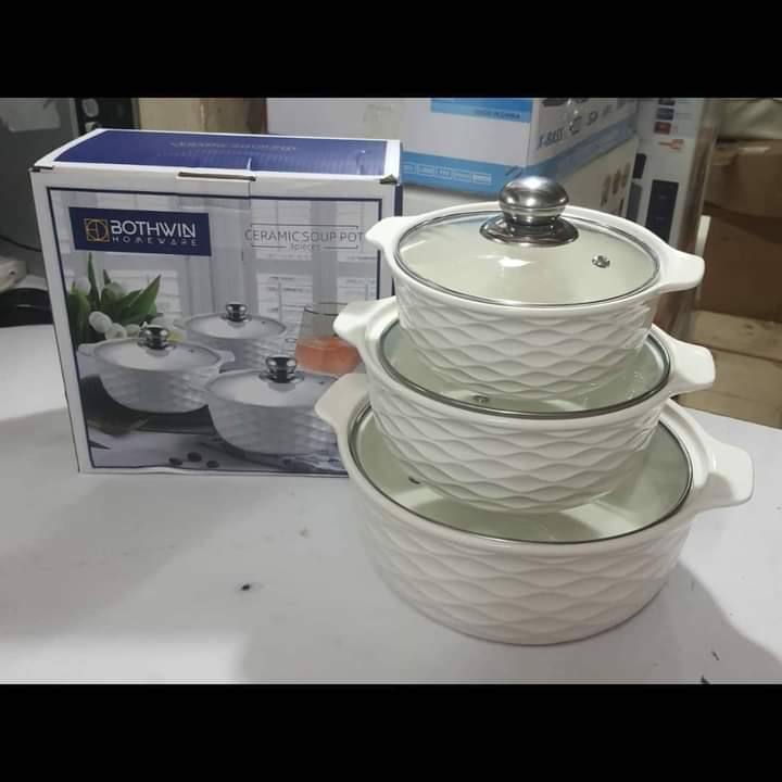 3pcs set serving dishes