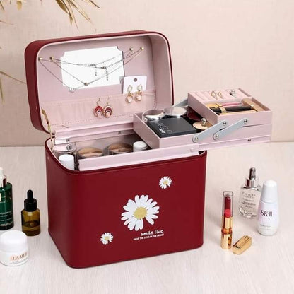 Side slide makeup boxes