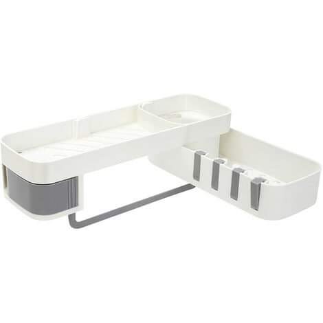 180 degree rotating bathroom organizer