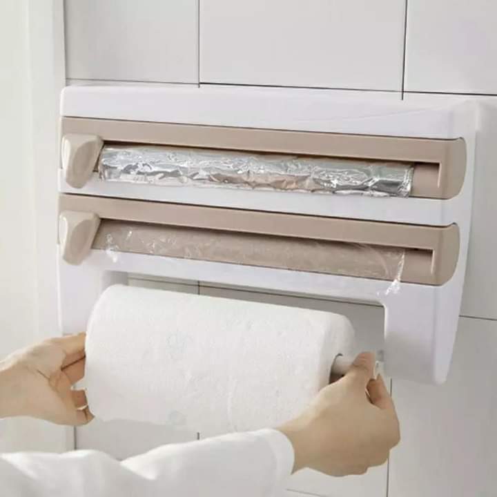 Triple paper dispenser