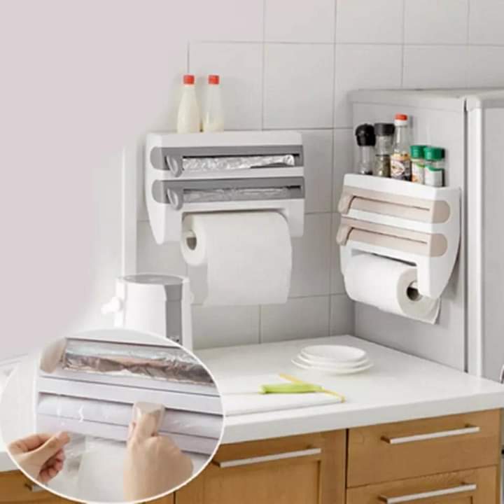 Triple paper dispenser