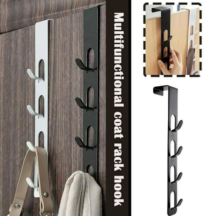 Behind the door hook rack