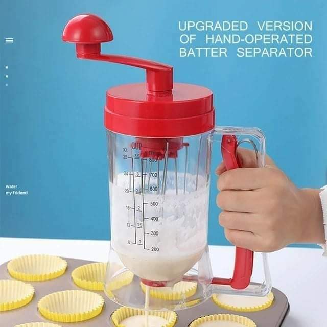 Handheld machine mixer dispenser