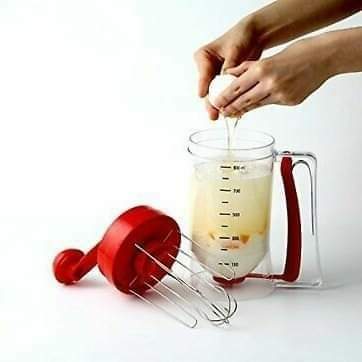 Handheld machine mixer dispenser