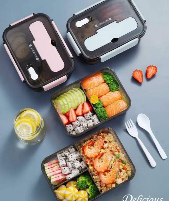 3 Grid Lunch Box