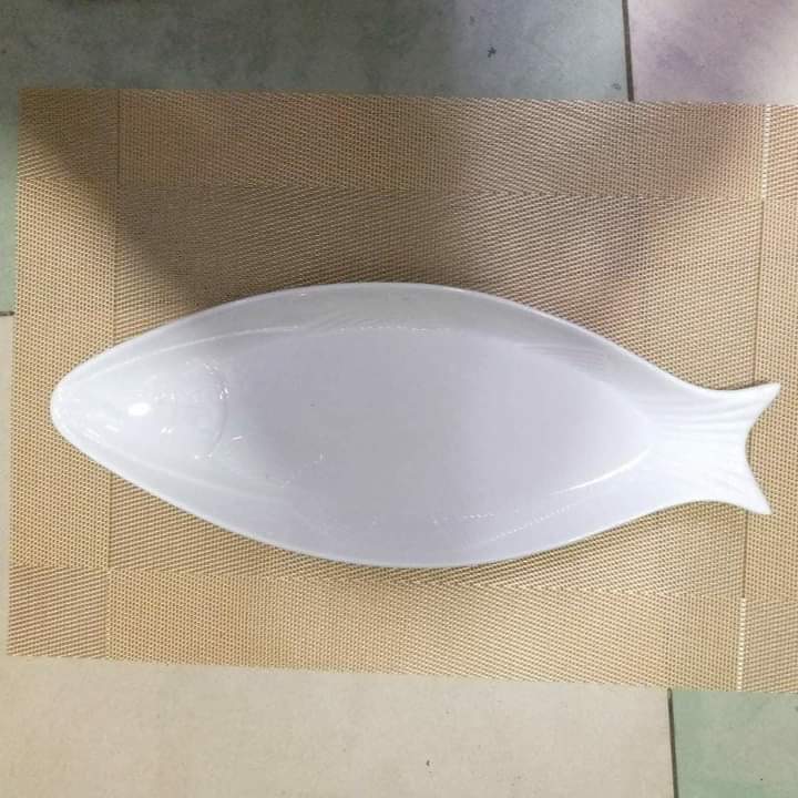 16 inches 6pc Ceramic fish plates