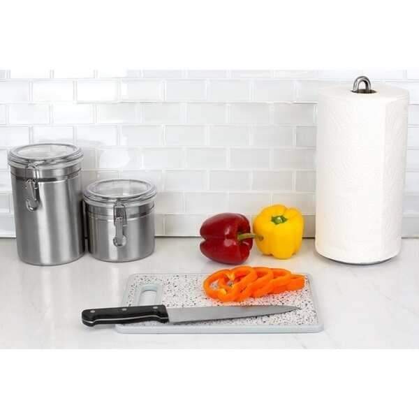 White speckled marble Effect chopping board