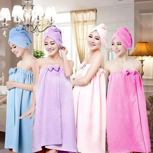 Microfiber Bath & Hair wrap