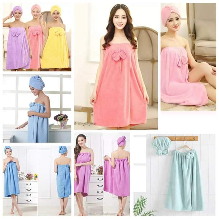 Microfiber Bath & Hair wrap