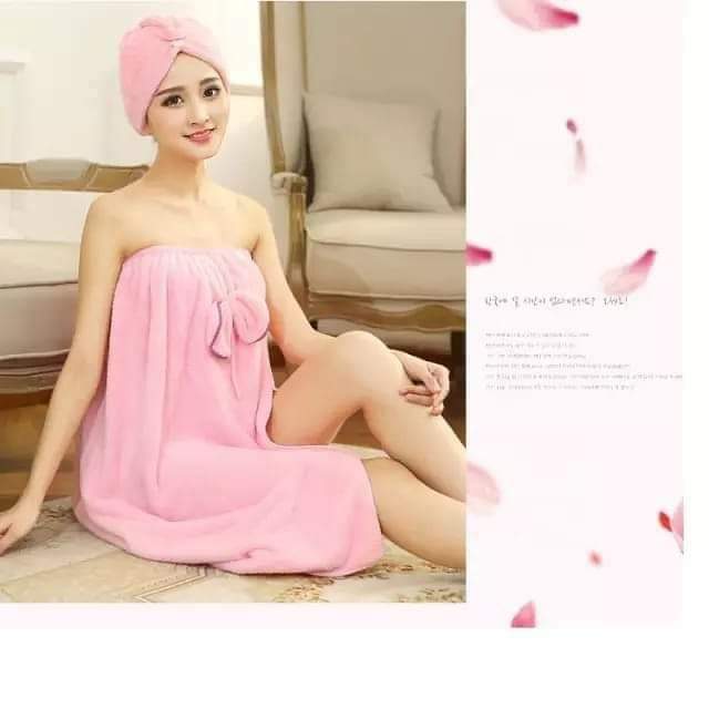 Microfiber Bath & Hair wrap