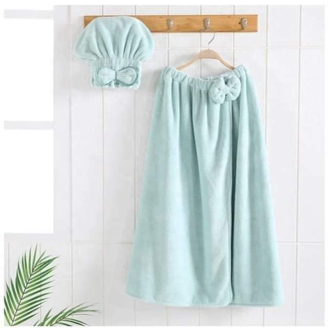 Microfiber Bath & Hair wrap