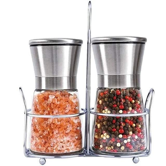 Salt and pepper grinder set