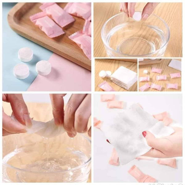100 Pc Compressed Towels