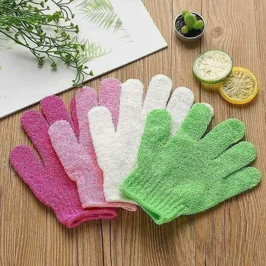 5pairs exfoliating gloves