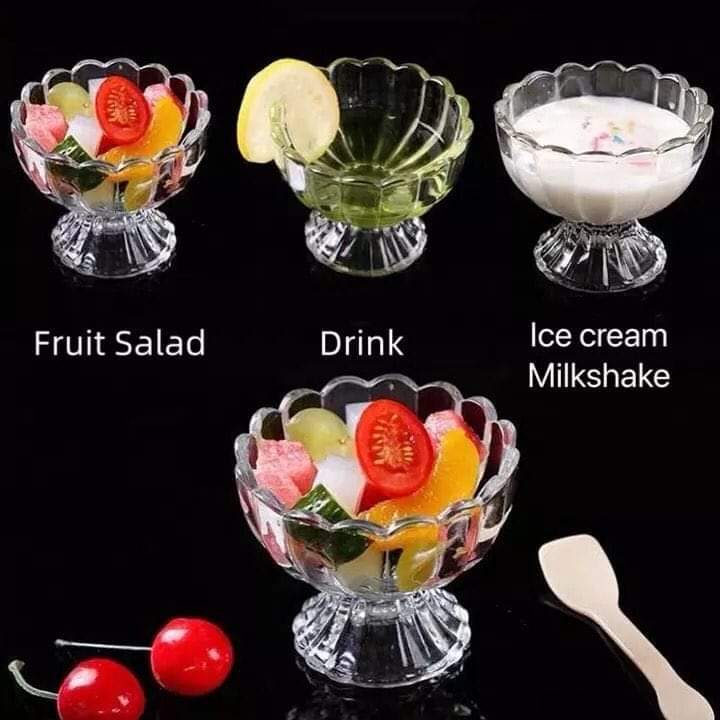 6pc salad ice cream bowls