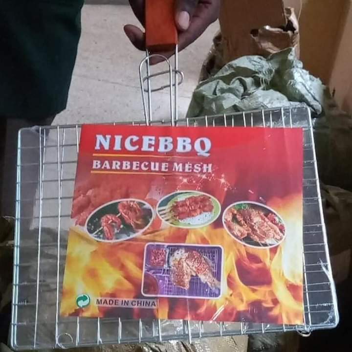 Barbeque stainless steel mesh