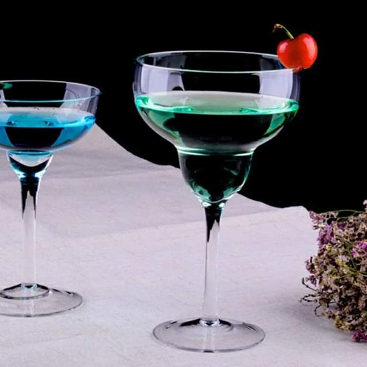 Margarita cocktail glass- 6pc Set