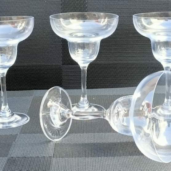 Margarita cocktail glass- 6pc Set