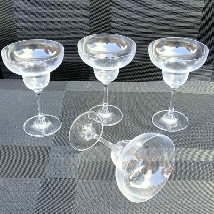 Margarita cocktail glass- 6pc Set