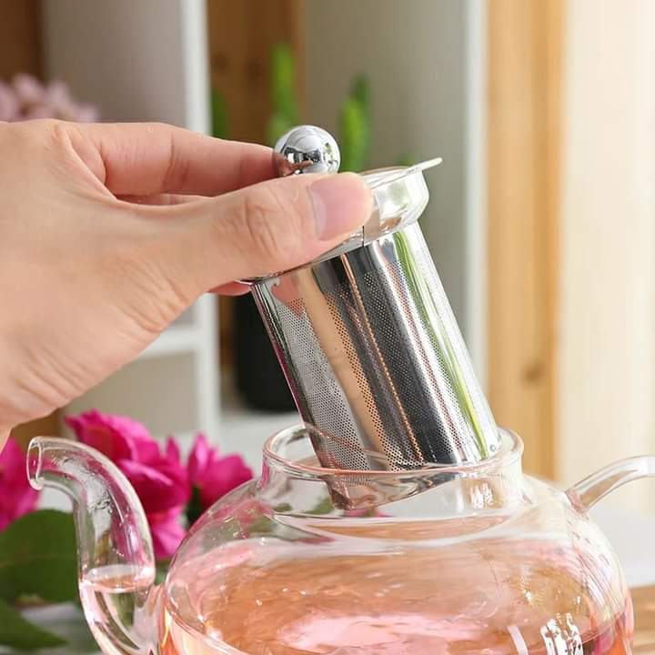 Glass tea pot