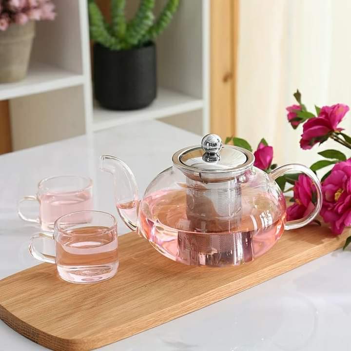 Glass tea pot