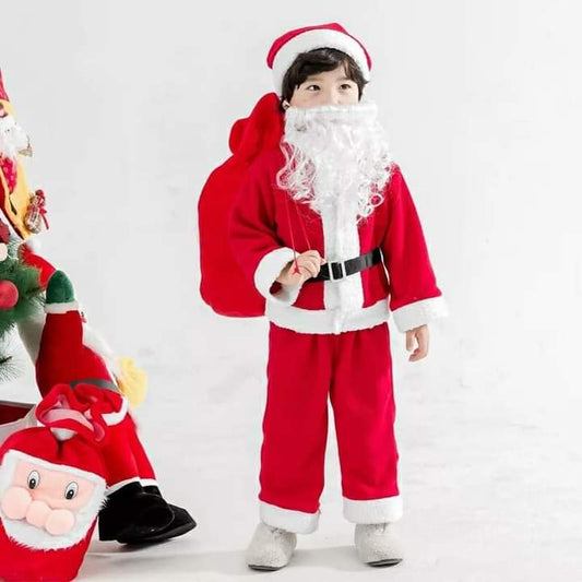 Kids Christmas santa costumes