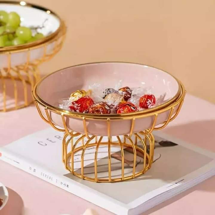 Ceramic fruit dish