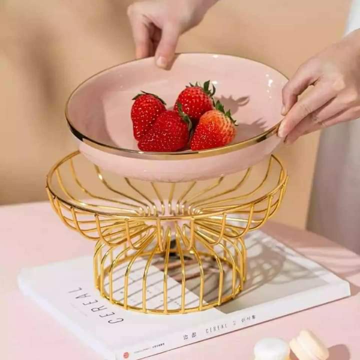 Ceramic fruit dish