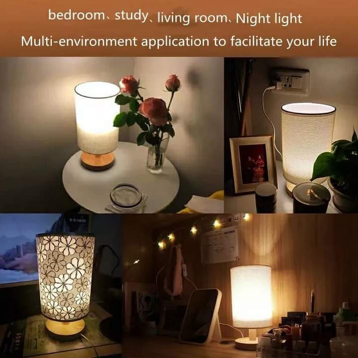 Bedside lampshade light