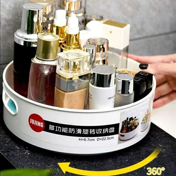 Multifunctional rotating tray