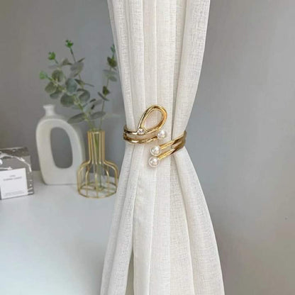 European curtain strap