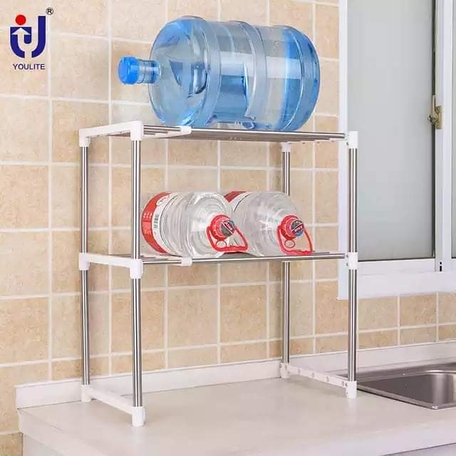 Microwave stand organizer