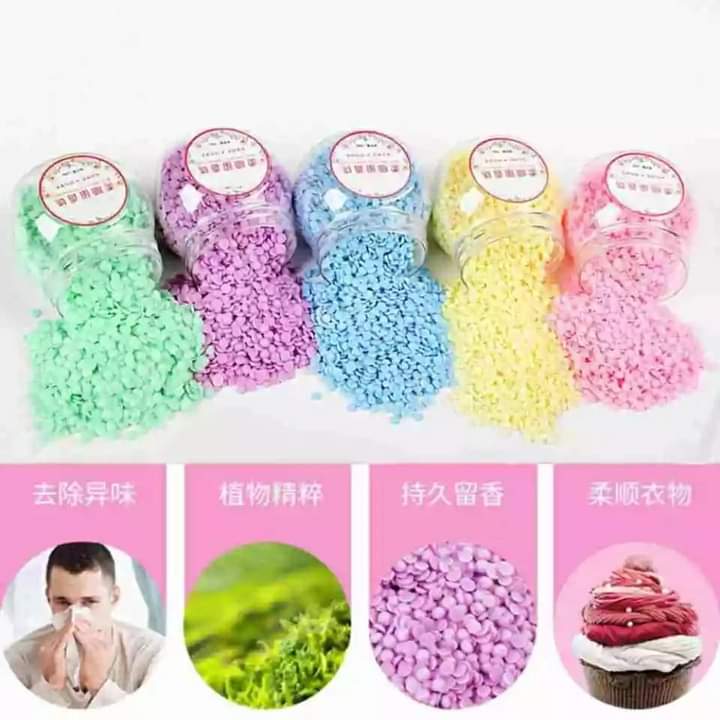 Laundry scent beads